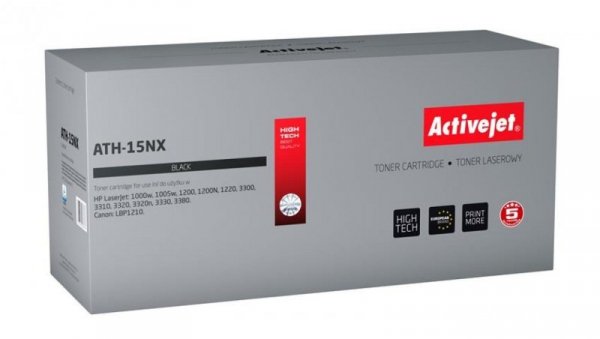 Toner Activejet ATH-15NX (zamiennik HP 15X C7115X, Canon EP-25 Supreme 4200 stron czarny)