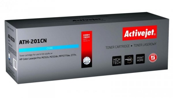 Toner Activejet ATH-201CN (zamiennik HP 201A CF401A Supreme 1400 stron niebieski)