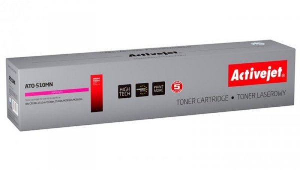 Toner Activejet ATO-510MN (zamiennik OKI 44469723 Supreme 5000 stron czerwony)