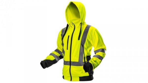 Bluza robocza ostrzegawcza, żółta, rozmiar M 81-745-M