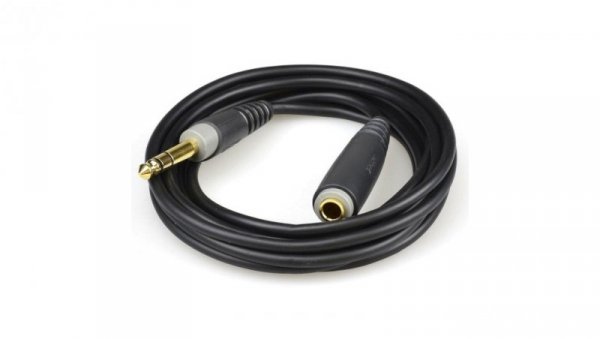 KLOTZ Kabel instrumentalny przedłużacz Audio Jack 6,3mm Stereo (wtyk / gniazdo) 6m