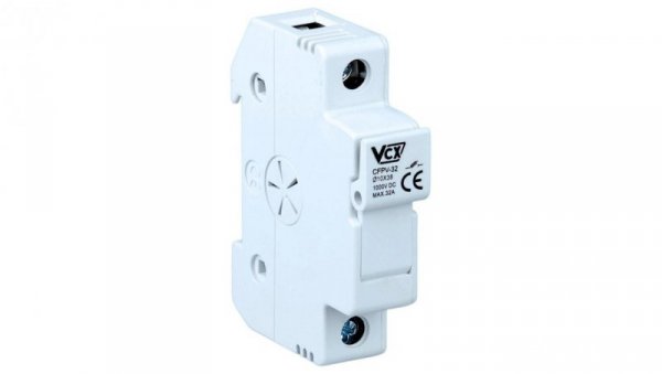 Podstawa bezpiecznikowa CF PV32 28mm 1P 1-32A 1000V DC VCX