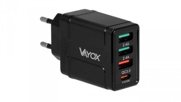 Ładowarka sieciowa USB Quick Charge 3.0 + PD 32W premium line VA0006 Vayox