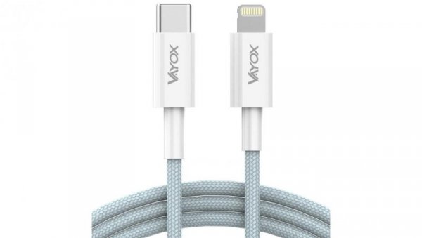 Kabel USB-C - Lightning 20W 3A 1m premium line VA0106 Vayox