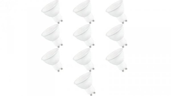 Żarówka LED GU-10 230V 9W SMD 840lm neutralna komplet 10szt