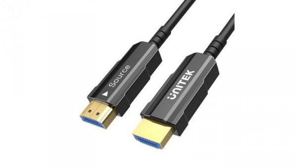 UNITEK Kabel optyczny HDMI 2.0 4K Premium High Speed Ultra HD 4K@60 15m