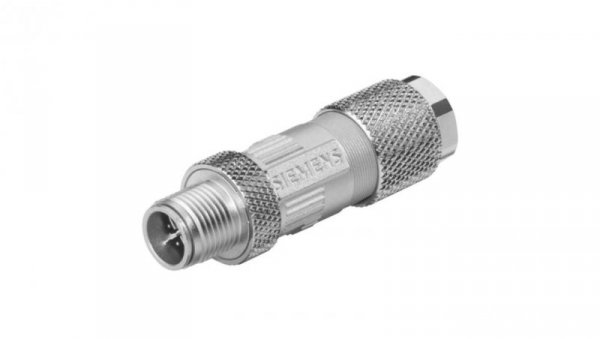 Wtyczka IE FC M12 4x2, kodowanie X, metalowa - 6GK1901-0DB30-6AA0