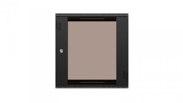 Szafa rack beznarzędziowy montaż, montowana na ścianie Extralink Premium 12U 600x600 Czarna