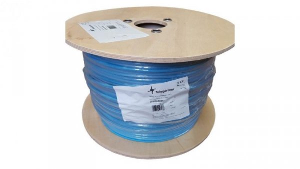 Kabel UTP kat.6 U/UTP 4x2x0,54 niebieski LSOH Telegärtner 500m