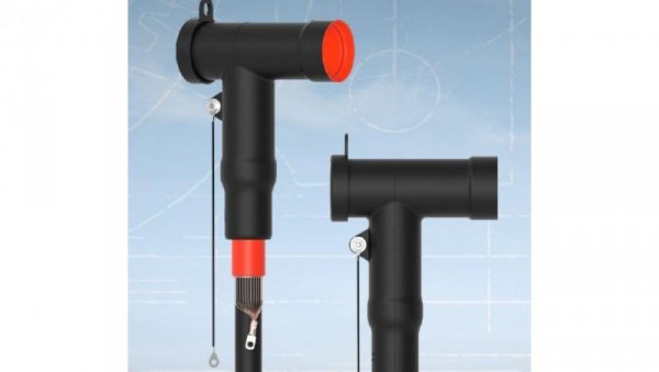 Głowica konektorowa kątowa SN z końcówkami śrubowymi RSTI-5854 - TE Raychem