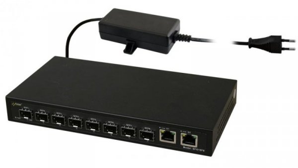 Switch optyczny PULSAR SFG10F8 (8xSFP, 2xRJ45)