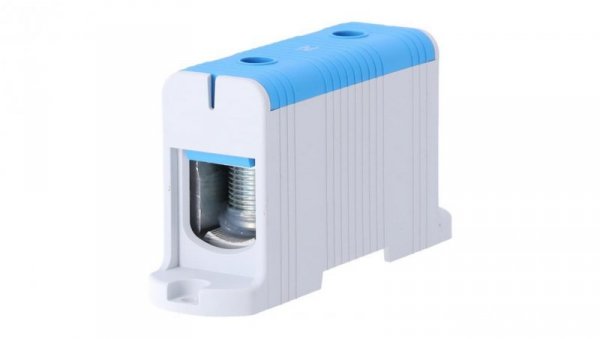 Blok rozdzielczy odgałęźny Al/Cu 35-240mm2 (max. 240mm2) na szynę TH35 szary FJ-E240/B HEDO
