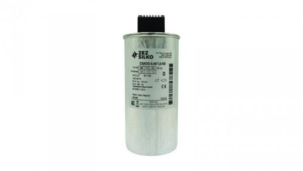 Kondensator 1,5kvar 440V Cn=3x8,22µF In=3x1,97A