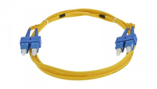 Patchcord światłowodowy FO SM SC-SC duplex 9/125 1m