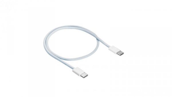 Kabel USB Akyga AK-USB-50 USB type C (m) / USB type C (m) dla iPhone 15 w oplocie ver. 2.0 60W 0.5m
