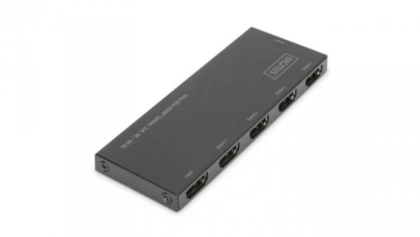Splitter HDMI Rozgałęźnik 1x wejście / 4x wyjście 4K@60 Ultra HD DIGITUS DS-45323