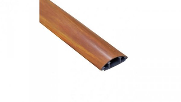 Listwa maskująca przewody TV maskownica uniwersalna napodłogowa naścienna 50x15mm drewno ciemne 2m