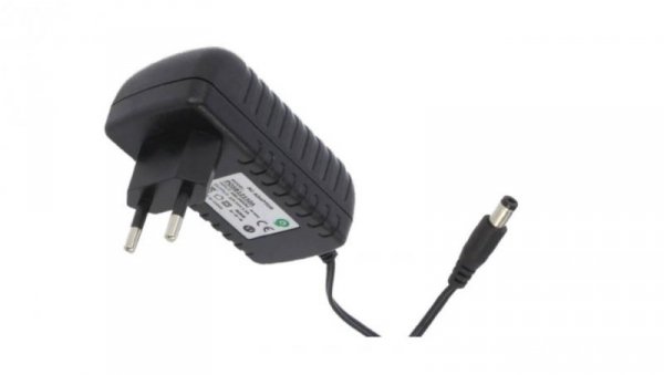 POSB12150A Zasilacz adapter czarny 18W 12V/1.5A czarny, CEE7/16 - DC wtyk 2.1/5.5(+)