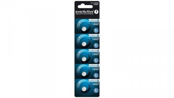 5 x bateria litowa mini everActive CR927
