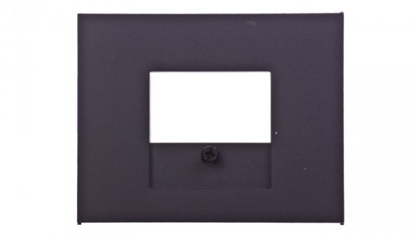 K.1 Element centralny do gniazda ładowania USB, TAE i głośnikowego antracyt mat lakierowany 10357006