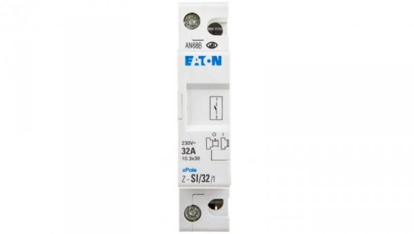 Podstawa bezpiecznikowa 1P 32A 10x38mm Z-SI/32/1 263893