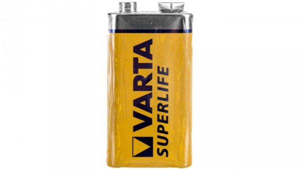 Bateria cynkowo-węglowa 6F22 9V /foliowane/ SUPER HEAVY DUTY