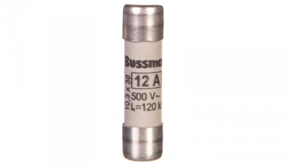 Wkładka bezpiecznikowa cylindryczna 10x38mm 12A gG 500V C10G12