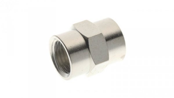 Mufa mosiężna niklowana G1/4w, 3000 1/4