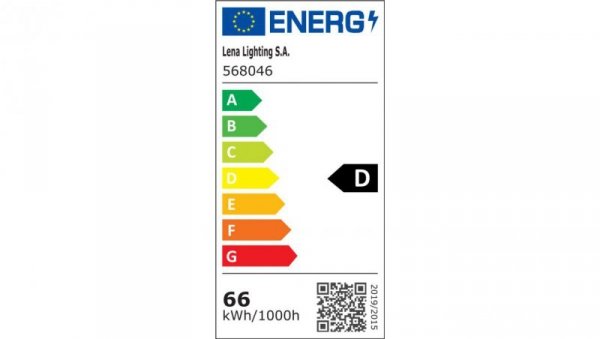 Oprawa uliczna CORONA 2 LED BASIC 66W 8400lm 840 IP66 I kl. PRZEWÓD 0,2m SP10kV 568046, 5 LAT GWARANCJI