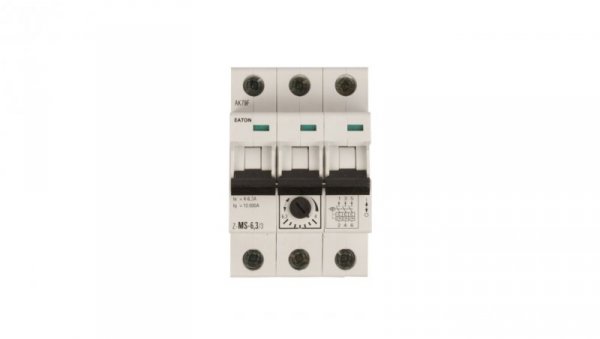 Wyłącznik silnikowy 3P 2,2kW 4-6,3A Z-MS-6,3/3 248410