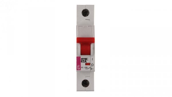 Rozłącznik modułowy 63A 1P 230/400V SV 163 002423114
