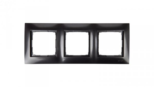 Simon 54 Premium Ramka potrójna antracyt DR3/48