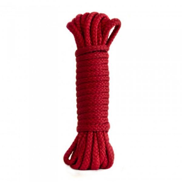 Wiązania-Rope Bondage Collection Red 9м