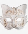 Maska wenecka żłoty Kot