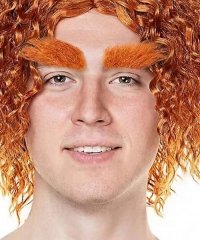 Sztuczne brwi Kapelusznik z klejem Mastix 2 ml – realistyczne, ręcznie robione 