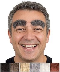 Sztuczne brwi Janusz z klejem Mastix 2 ml – realistyczne, ręcznie robione 