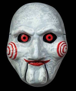 Maska lateksowa - SAW Puppet 