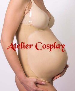 Sztuczny brzuch ciążowy - Silikon Pregnancy (7-8 miesiąc ciąży)
