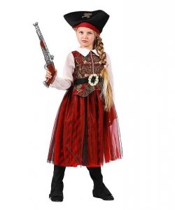 Strój teatralny dla dziecka - Królowa Piratów