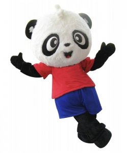 Strój chodzącej maskotki - Młoda Panda
