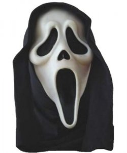 Maska lateksowa - Ghost Face Morderca z filmu Krzyk (Scream)