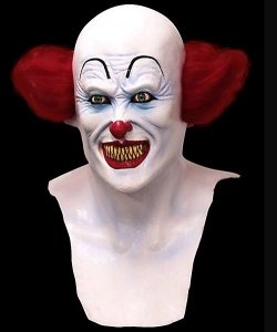 Maska lateksowa - S. King Pennywise Clown