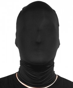 Maska na Halloween - Black Phantom 