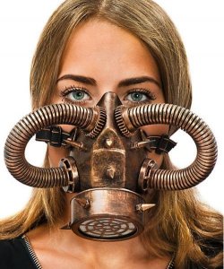 Maska - Steampunk Gas
