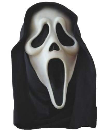 Ghost Face Scream lateksowa maska z filmu Krzyk