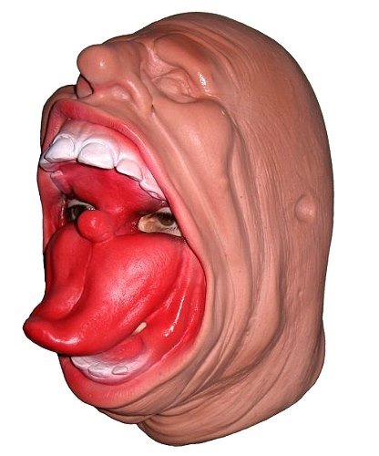 Maska lateksowa - Wielka gęba