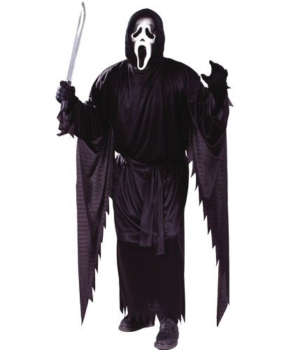 Ghost Face strój z filmu Krzyk Scream dla osoby dorosłej oryginalny licencjonowany