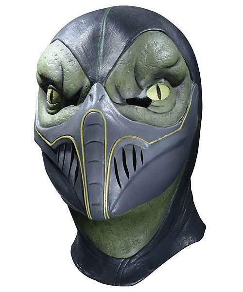 Maska lateksowa - Mortal Kombat Reptile