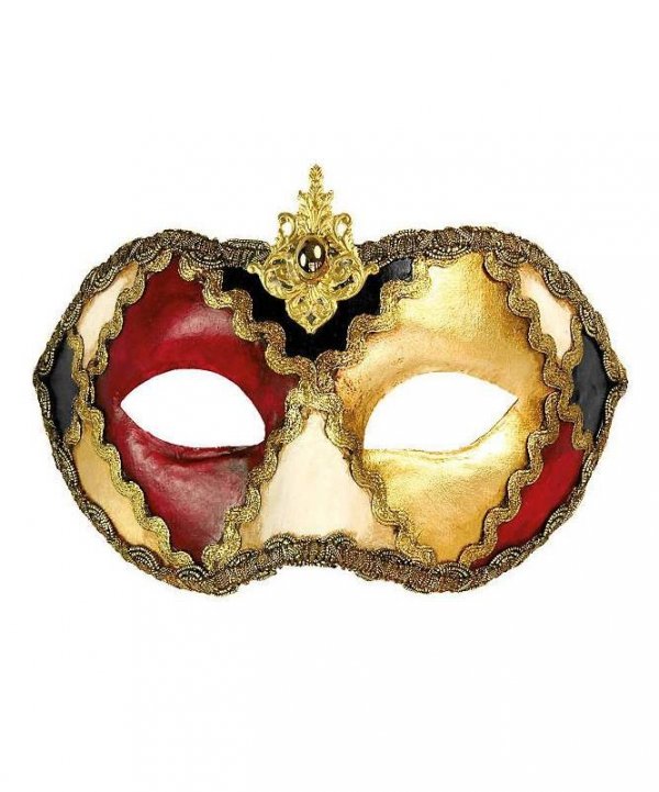 Maska wenecka - Colombina Scacchi VII
