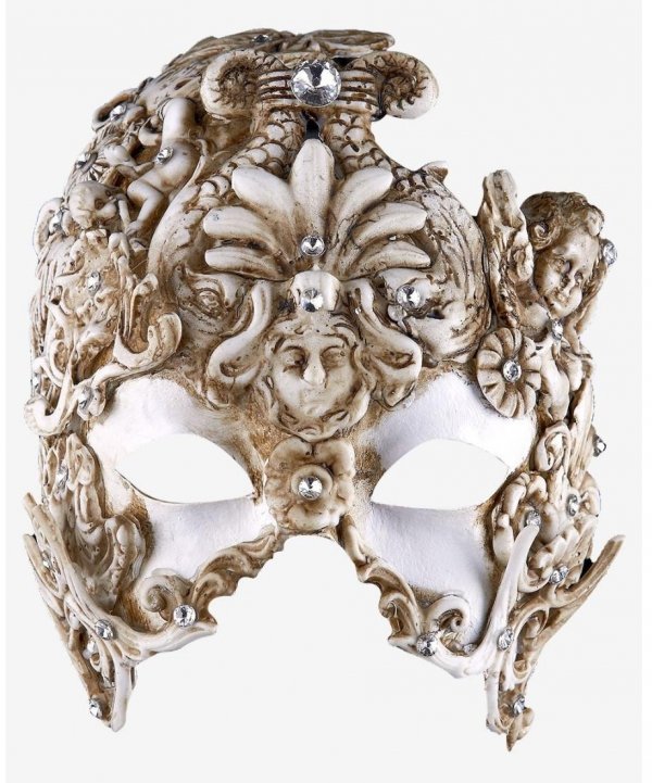 Oryginalna maska wenecka Diamentowy Hełm